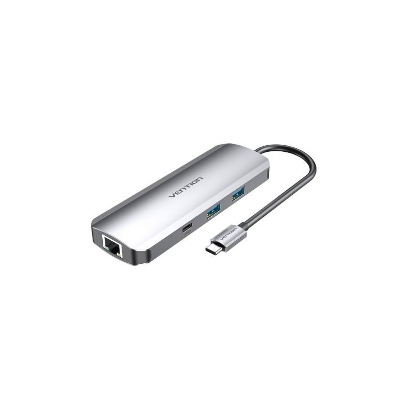 Docking USB Tipo-C Vention TOMHB/ 1xHDMI 4K/ 2xUSB/ 1xUSB Ti | APLIUM
