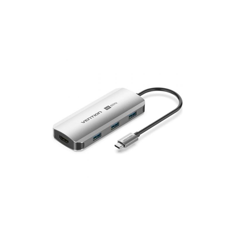 Docking USB Tipo-C Vention TQDHB/ 1xHDMI 4K/ 3xUSB/ 1xUSB Ti | APLIUM