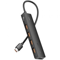 CKCBB - Vention Usb-c To USB 3.2 Gen 2 Type-a X 4/PD 10G | APLIUM