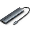 Docking USB Tipo-C Vention TGUHB/ RJ45/ 2xUSB/ 1xUSB Tipo-C/ | APLIUM