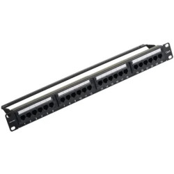 Patch Panel Vention KGCB0/ 24 Puertos/ Cat.6