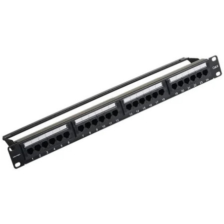 Patch Panel Vention KGCB0/ 24 Puertos/ Cat.6