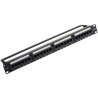 Patch Panel Vention KGCB0/ 24 Puertos/ Cat.6
