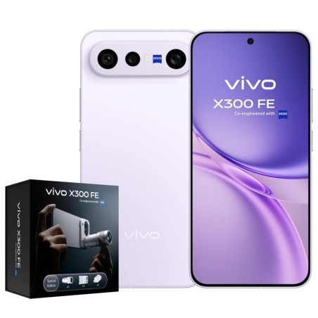 Smartphone Vivo X300 FE 12GB/ 512GB/ 6.31"/ 5G/ Púrpura/ Incluye Exten