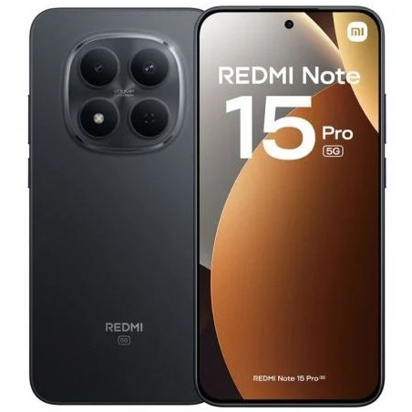 Smartphone Xiaomi Redmi Note 15 Pro 8GB/ 512GB/ 6.83"/ 5G/ Negro