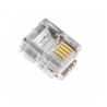 CONECTOR MACHO RJ11 (4 CONTACT