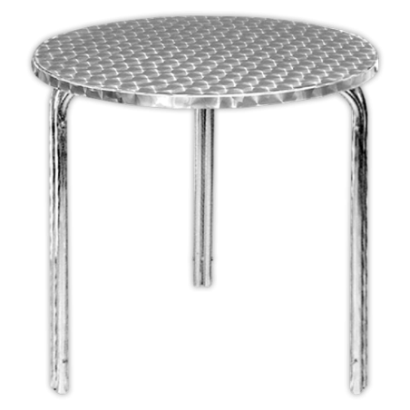 Mesa apilable de acero inox U431