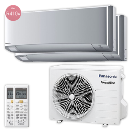Aire PANASONIC SPLITx2 KIT-2XE0712-SKEW