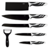 Set 6 Cuchillos CECOTEC SWISS NEGRO