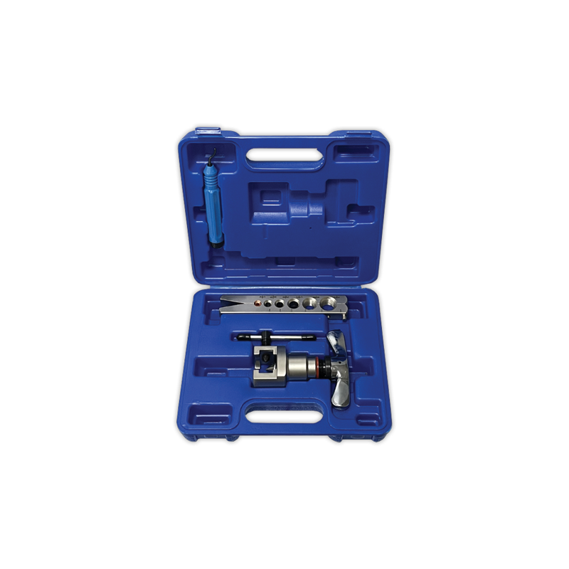Abocardador excentrico con embrague