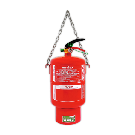 Extintor Automatico Polvo ABC FIRE ICE
