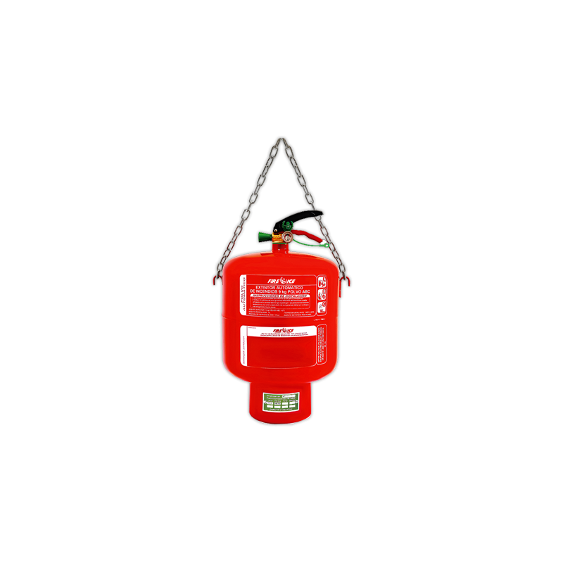 Extintor Automatico Polvo ABC FIRE ICE