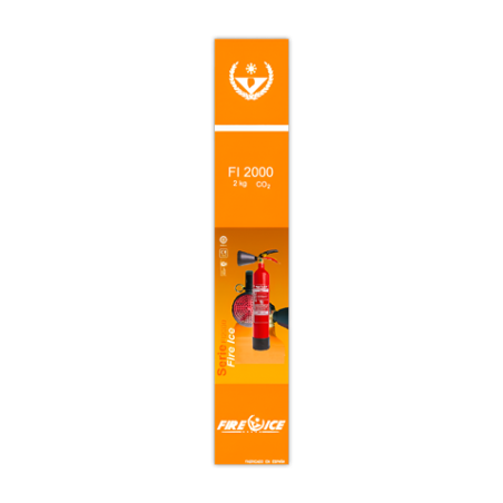 Extintor de CO2 FIRE ICE