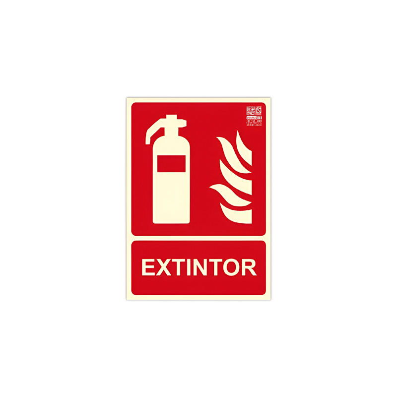 Placa extintor UNE 23.033 Clase A