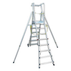 Escalera plataforma PLABELL TELEQUIP10 | APLIUM