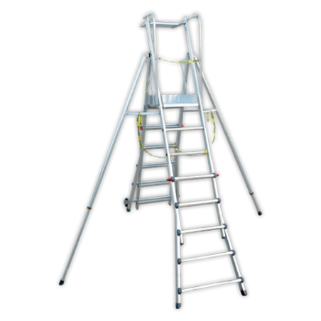 Escalera plataforma PLABELL TELEQUIP10 | APLIUM
