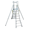 Escalera plataforma PLABELL TELEQUIP10 | APLIUM