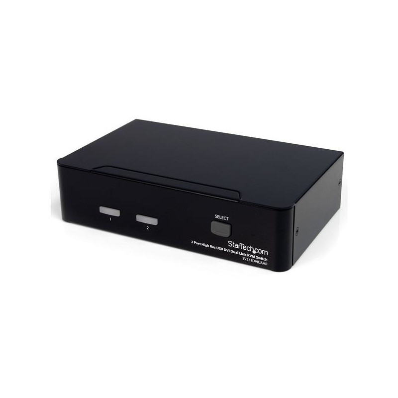 2 Port High Res USB DVI Audio KVM Switch