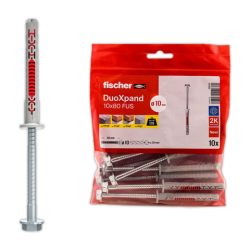 Taco largo Fischer DuoXpand 10x80 FUS | APLIUM
