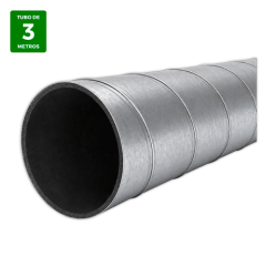Tubo helicoidal aislado diametro 200 mm | APLIUM