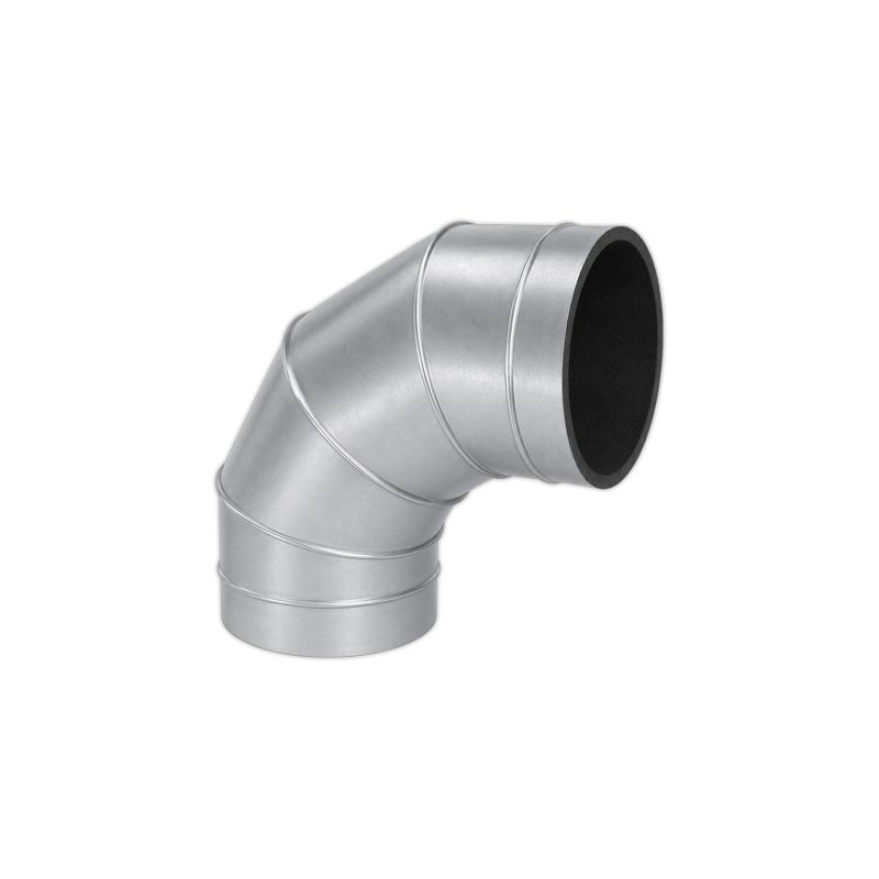 Codo aislado 90° diametro 500 mm