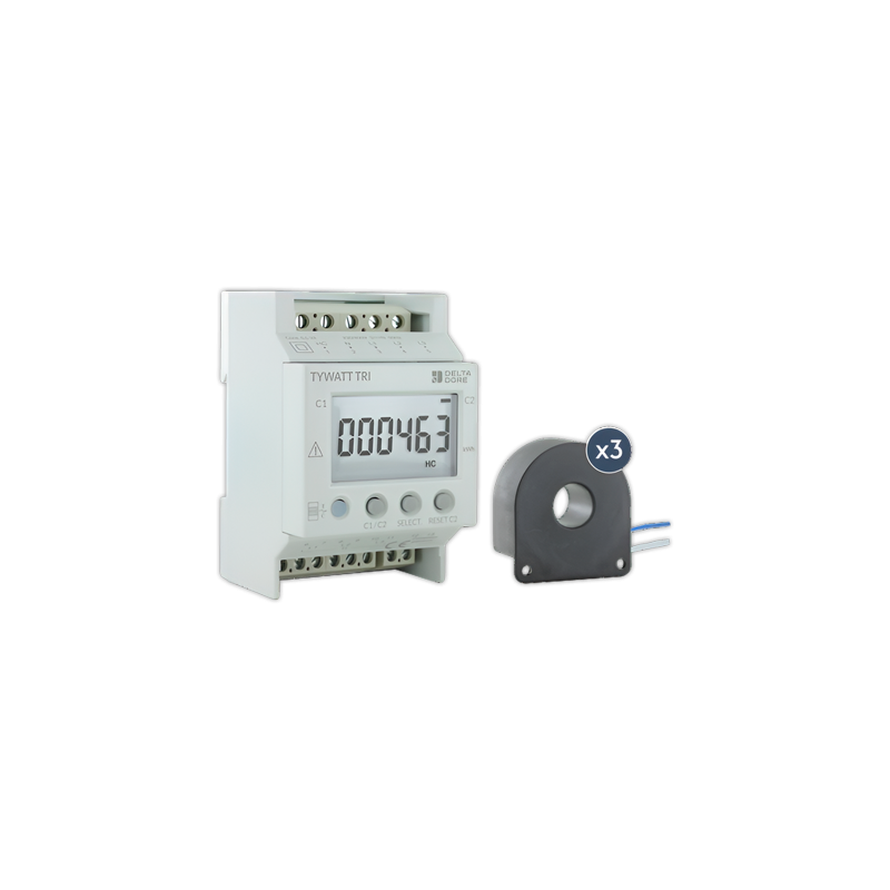 Contador consumo DELTA DORE TYWATT Tri | APLIUM