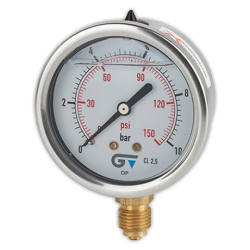 Manometro glicer. GENEBRE Ø63/0-10Kg/cm2 | APLIUM