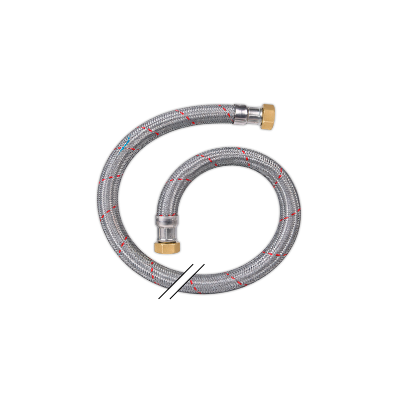 Flexo agua 100 cm H-1 H-1 DN26 | APLIUM
