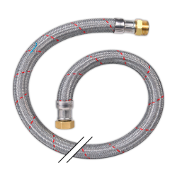 Flexo agua 50 cm M-1 H-1 DN26 | APLIUM