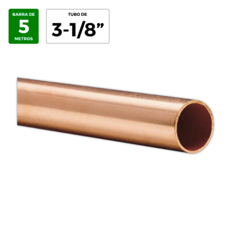 Tubo cobre 3-1/8¨ x 1,65 mm | APLIUM