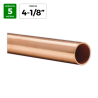 Tubo cobre 4-1/8¨ x 2,79 mm | APLIUM