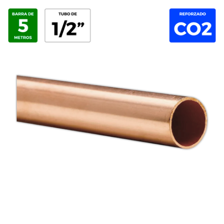 Tubo cobre 1/2¨ reforado CO2 (120 bar) | APLIUM
