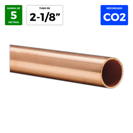 Tubo cobre 2-1/8¨ reforado CO2 (120 bar) | APLIUM