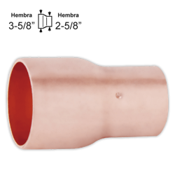 Manguito reducido H-H 3-5/8¨ x 2-5/8¨ | APLIUM