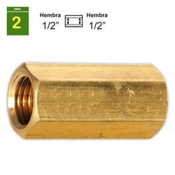 Union SAE Hembra-Hembra 1/2¨ | APLIUM
