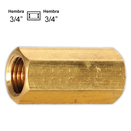 Union SAE Hembra-Hembra 3/4¨ | APLIUM