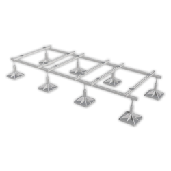 Soporte condensadora suelo 3000 mm | APLIUM