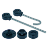 Soporte ducha grifos LVV