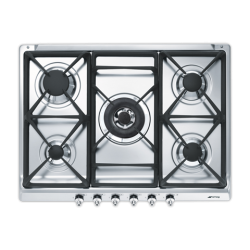 Placa gas SMEG SE70SGH-5 But/Nat | APLIUM