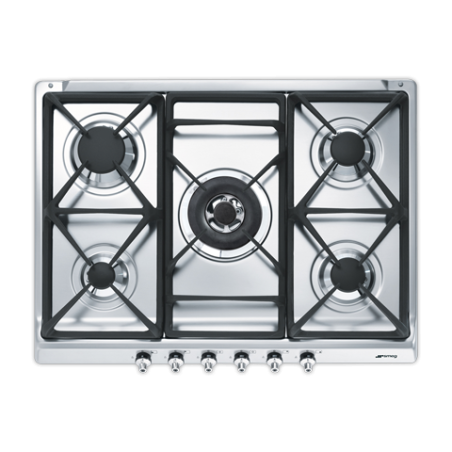 Placa gas SMEG SE70SGH-5 But/Nat | APLIUM