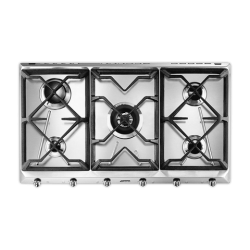 Placa gas SMEG SRV596GH5 But/Nat | APLIUM