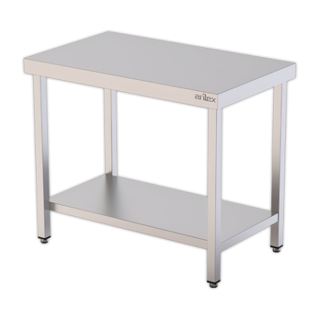 Mesa central con estante ARILEX | APLIUM