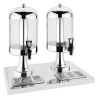 Dispensador doble de zumo OLYMPIA J184 | APLIUM