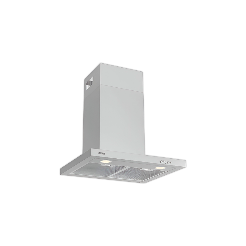 Campana decorativa SVAN SCPT601AIX Inox | APLIUM