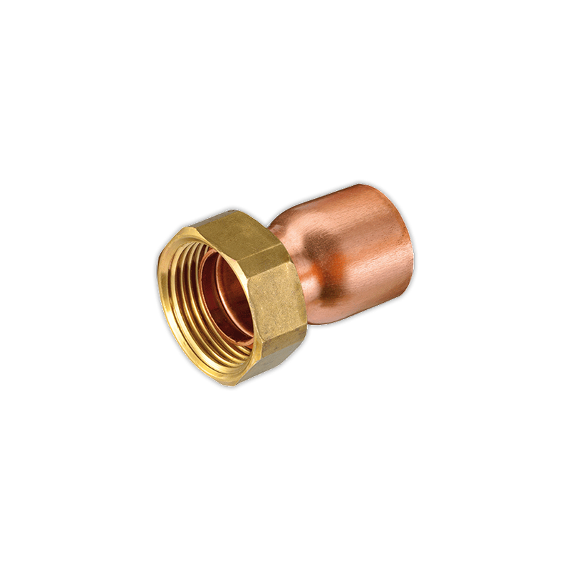Racor tubo Ø 15 mm x 1/2 pulgada | APLIUM