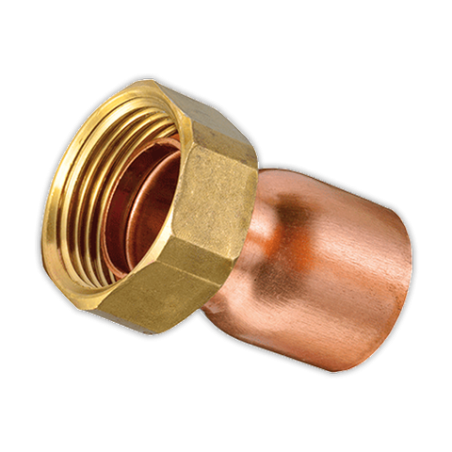 Racor tubo Ø 18 mm x 3/4 pulgada | APLIUM