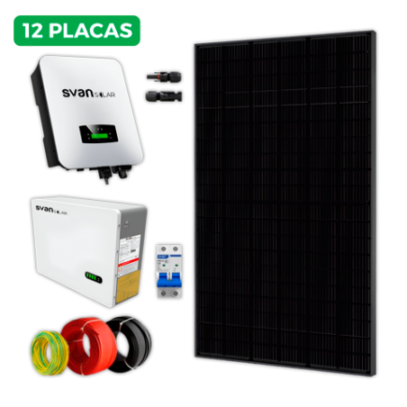 kit solar residencial SVAN SOLAR SSRS555 | APLIUM