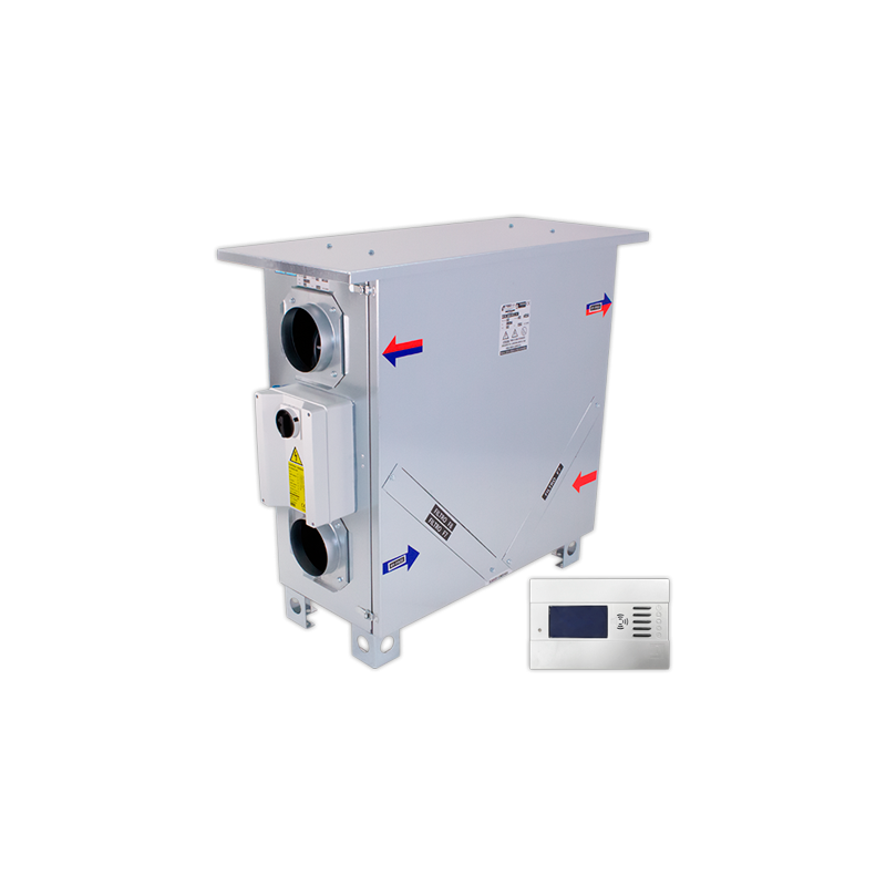 Recuperador calor ASPIRNOVA RCE1600 EC/V | APLIUM