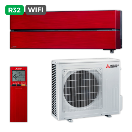 Aire MITSUBISHI SPLIT MSZ-LN50VGR Rojo