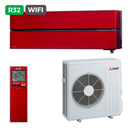 Aire MITSUBISHI SPLIT MSZ-LN60VGR Rojo